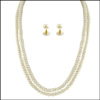2 string white  pearl set - SJPJA-235 - Click here to View more details about this Product